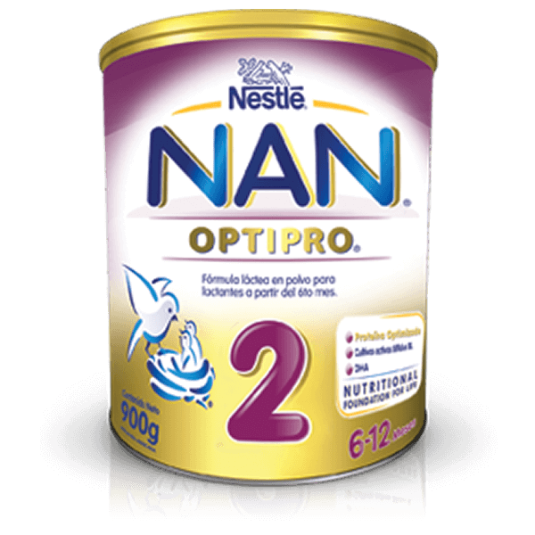 Nestle Nan 2 Optipro Envase x 900 G en Farmacias y Perfumerias Rp