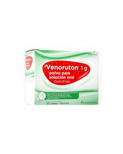 Venoruton 1 g Polvo Para Solución Oral , 30 sobres
