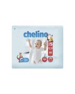 Chelino Fashion & Love Pañales Talla 5 (13-18 kg) 30 unidades