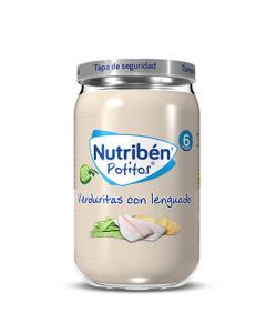 Nutriben Potito Junior Verdura Selecta y Lenguado