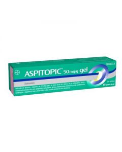 Aspitopic 50 mg/g Gel, 1 tubo de 60 g