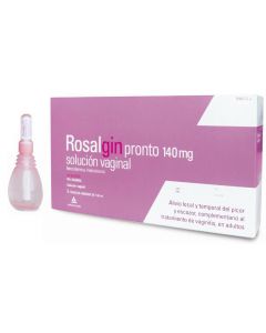 Rosalgin Pronto Solucion Vaginal 140mg 5 unidades