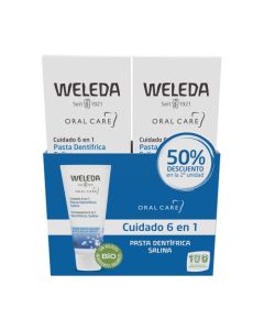 DUPLO Pasta Dentífrica Salina (2x75ml) Weleda