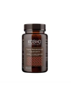 Trans Resveratrol + Quercitin 60 Comprimidos Kobho