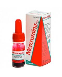 Mercromina Film Lainco 20 mg/ml Solución Topica frasco 10ml 