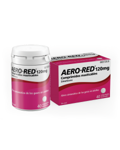 Aero Red 120mg 40 comp Masticables