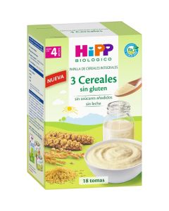 Papi 3 Cereales s/gluten 400g Hipp