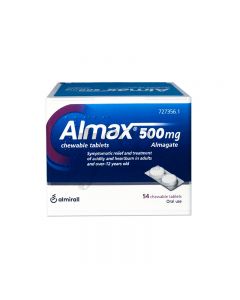 Almax 500mg 54 Comprimidos Masticables