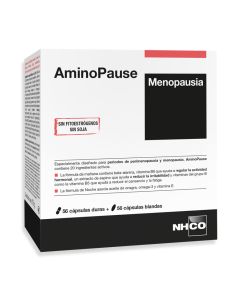 AminoPause Menopausia 56 Cápsulas Duras + 56 Capsulas Blandas NHCO