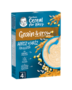 Gerber Arroz y Maíz Sin Gluten 250g Nestlé