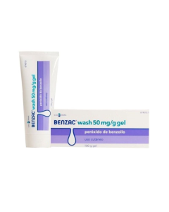 Benzac Wash 50 mg/g Gel Tópico 100g