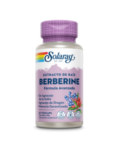 Berberine 60 Cápsulas Solaray