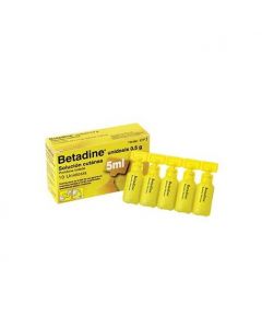 Betadine 10% solución en 10 Monodosis 5ml