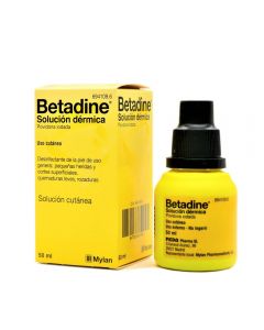 Betadine Solución Dérmica 1 Frasco 50ml 