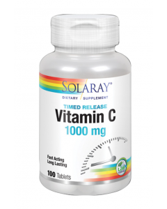 Vitamina C 1000mg 100comprimidos Solaray