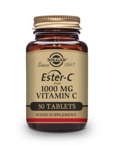Ester-C 1000mg Vitamina C 30 Tabletas Solgar