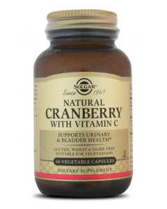 Cranberry Con Vitamina C 60 Cápsulas Solgar