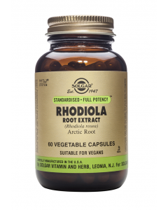 Rhodiola Root Extract 60 Cápsulas Vegetales Solgar