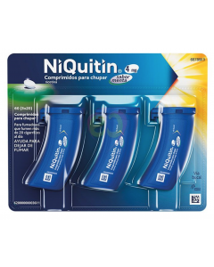 Niquitin 4 mg Comprimidos Para Chupar Sabor Menta