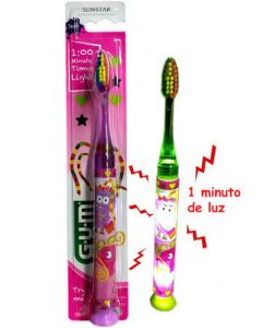 Cepillo Dental Junior Gum 903 C/ Luz Monstruos