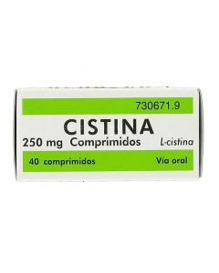 Cistina 250mg 40 Comprimidos 