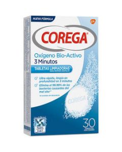 Corega Oxigeno Bio 30 Tabletas