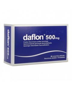 Daflon 500mg 60 Cómprimidos