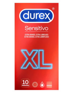 preservativo sensitivo xl 10 unidades
