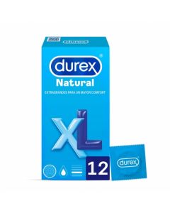 Preservativos Durex Natural XL 12 ud