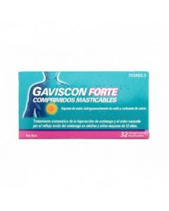 Gaviscon Forte Comprimidos Masticables, 32 comprimidos