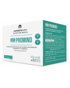 NM Promind Probiótico 30 Sobres Cantabria Labs 