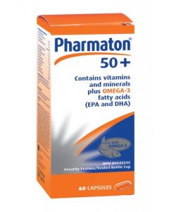 Pharmaton 50 Plus 60 Cápsulas 