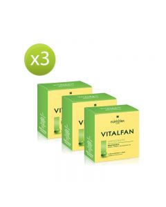 Vitalfan Anticaída Reaccional Rene Furterer 30x2 + 1 caja de 30 caps de REGALO