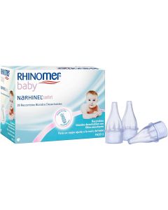Rhinomer Baby Narhinel Confort Aspirador Nasal 8 Recambios Blandos