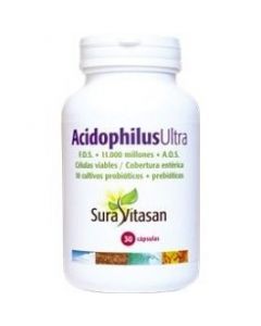 Acidophilus Ultra Sura Vitasan 30 Cápsulas