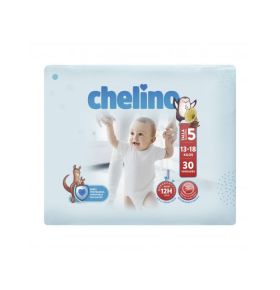 Chelino Fashion & Love Pañales Talla 5 (13-18 kg) 30 unidades