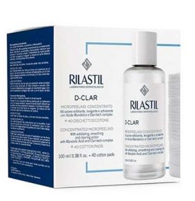 D-CLAR Micropeeling Concentrado 100ml + 40 pads Rilastil