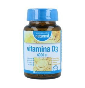 Vitamuna D3 4000UI 60 Perlas Naturmil 