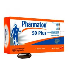 Pharmaton 50 Plus 30 Cápsulas 
