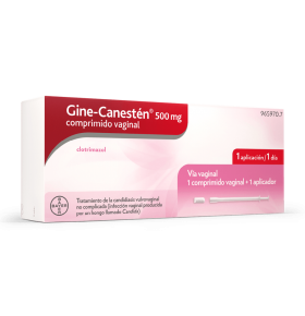 Gine-Canesten 500 Mg Comprimido Vaginal 1 Comprimido