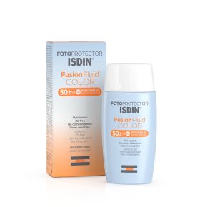 Fotoprotector Fusion Fluid COLOR SPF 50+ Isdin