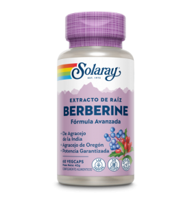 Berberine 60 Cápsulas Solaray