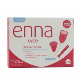 Copa Menstrual Talla S  Con Aplicador Enna Cycle 