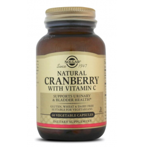 Cranberry Con Vitamina C 60 Cápsulas Solgar