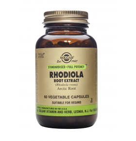 Rhodiola Root Extract 60 Cápsulas Vegetales Solgar