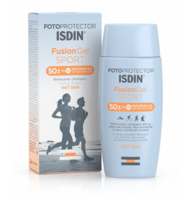 Fotoprotector Fusion Gel Body Sport 50+ 100ml Isdin