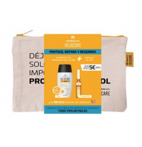 Pack Heliocare 360º Water Gel + Ampollas REGALO Neceser 