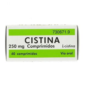 Cistina 250mg 40 Comprimidos 