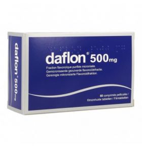 Daflon 500mg 60 Cómprimidos