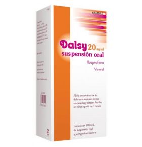 Dalsy 20 mg/ml Suspensión Oral, 1 frasco de 150 ml